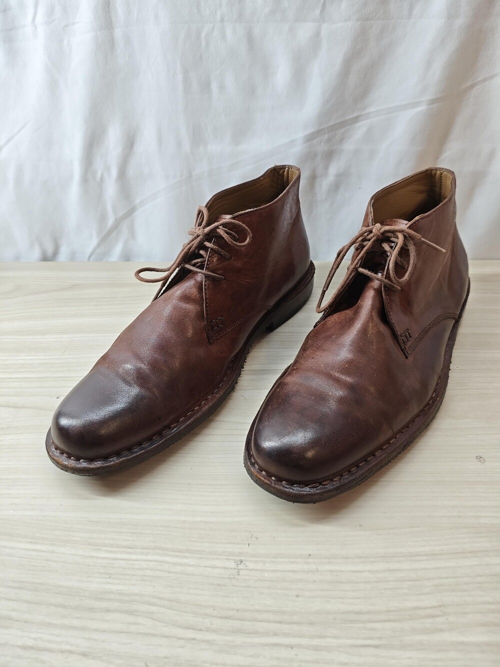 Sebago Shoes Mens Size 9.5D Leather Chukka Boots Lace Up Casual Goodyear Welt